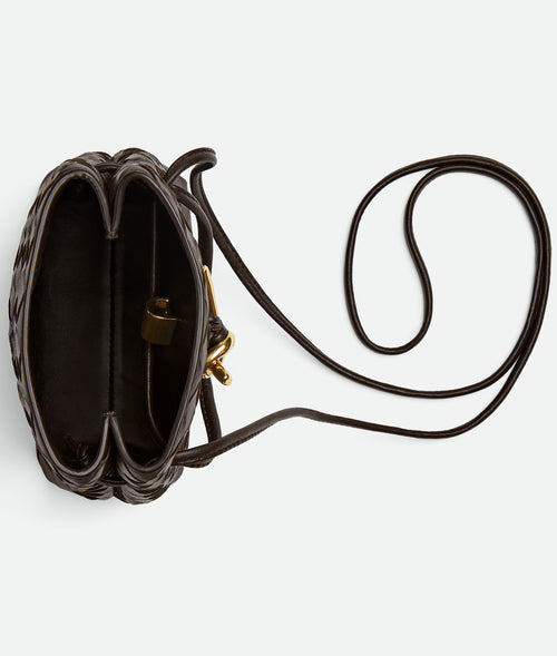 Bottega Veneta Intrecciato Leather Phone Pouch – Fondant