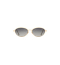 Dior-Inspired Round Gold Sunglasses – Minimal Metal Frame