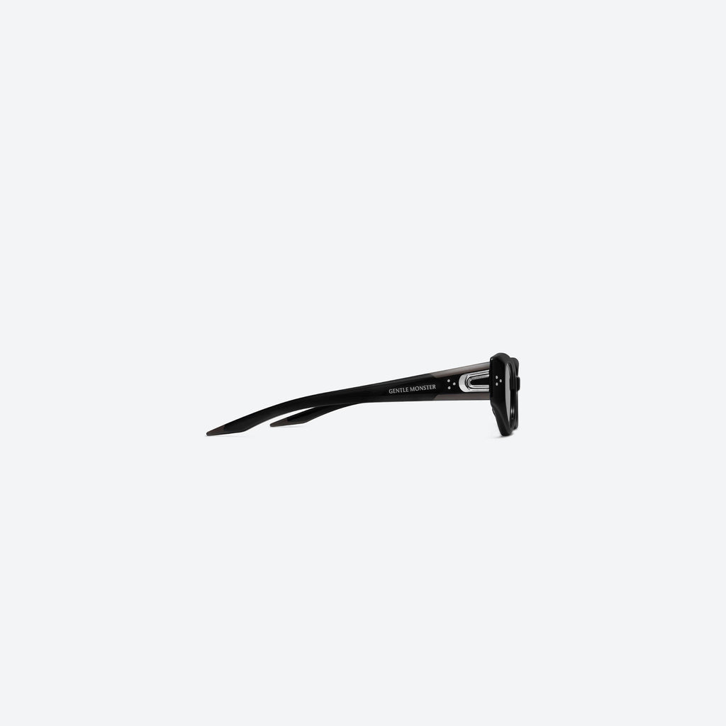 Gentle Monster Devon 01 Black Oval Sunglasses – Modern Minimal Frame