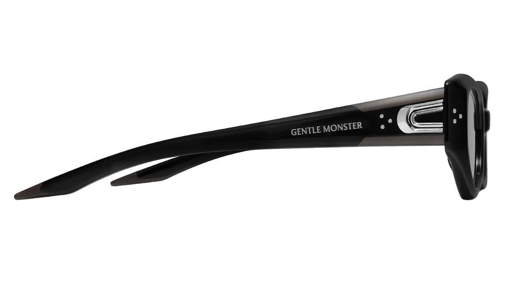 Gentle Monster Devon 01 Black Oval Sunglasses – Modern Minimal Frame