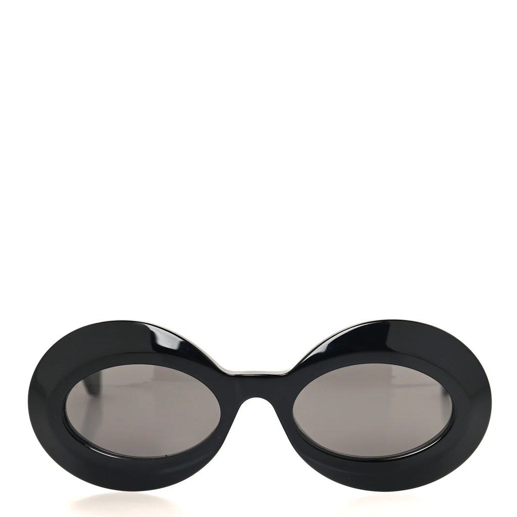 Loewe Chunky Oval Black Sunglasses – Premium Acetate Style