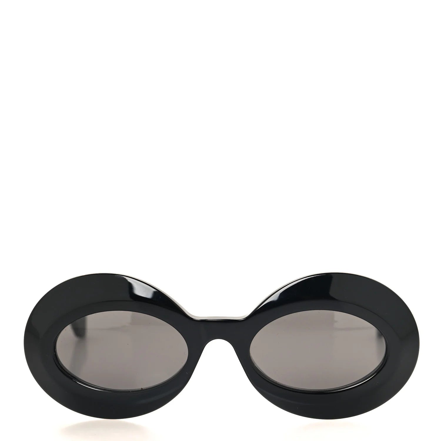 Loewe Chunky Oval Black Sunglasses – Premium Acetate Style