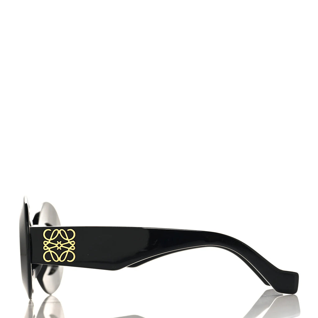 Loewe Chunky Oval Black Sunglasses – Premium Acetate Style