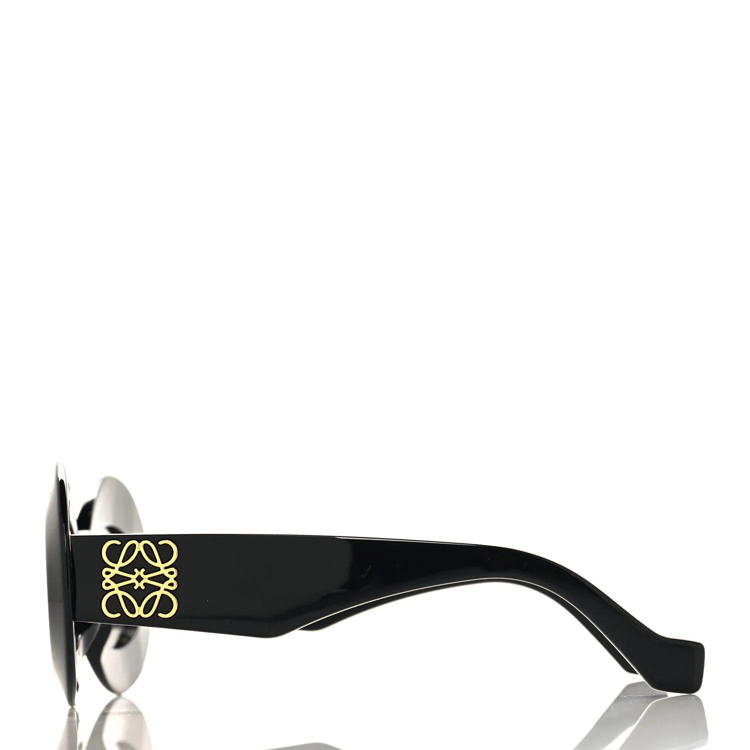 Loewe Chunky Oval Black Sunglasses – Premium Acetate Style