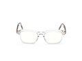 Tom Ford-Inspired Clear Square Eyeglasses – Modern Transparent Frame