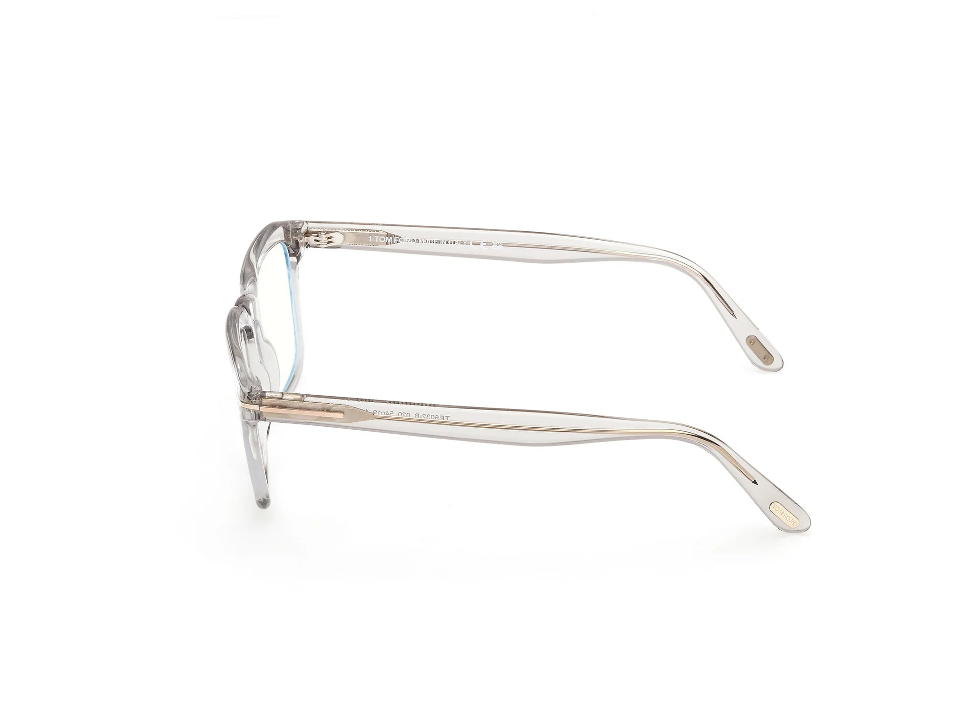 Tom Ford-Inspired Clear Square Eyeglasses – Modern Transparent Frame
