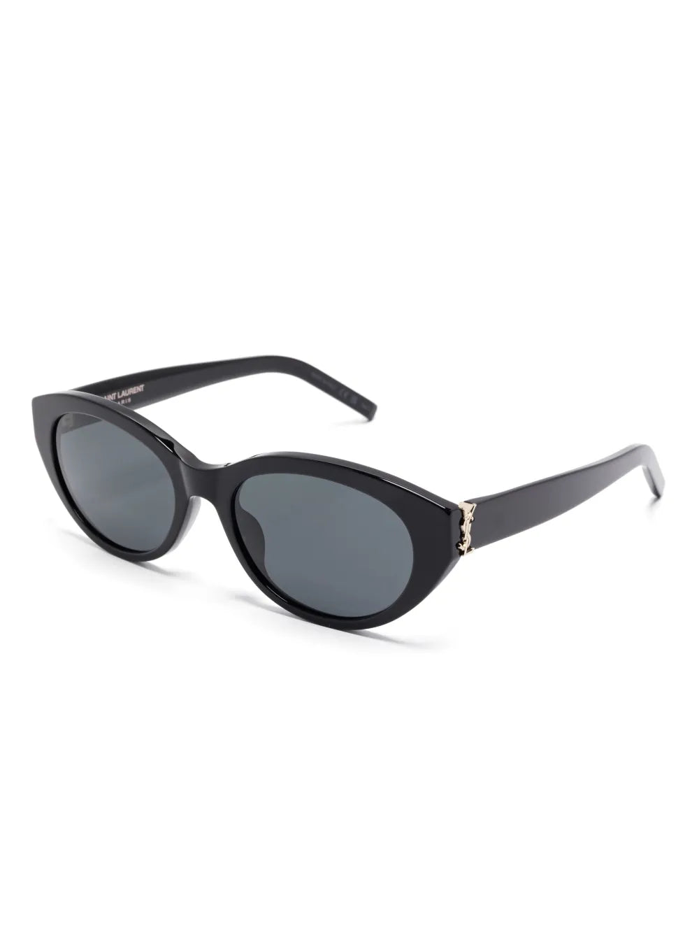 Saint Laurent Classic Cat-Eye Black Sunglasses – Glossy Acetate Frame
