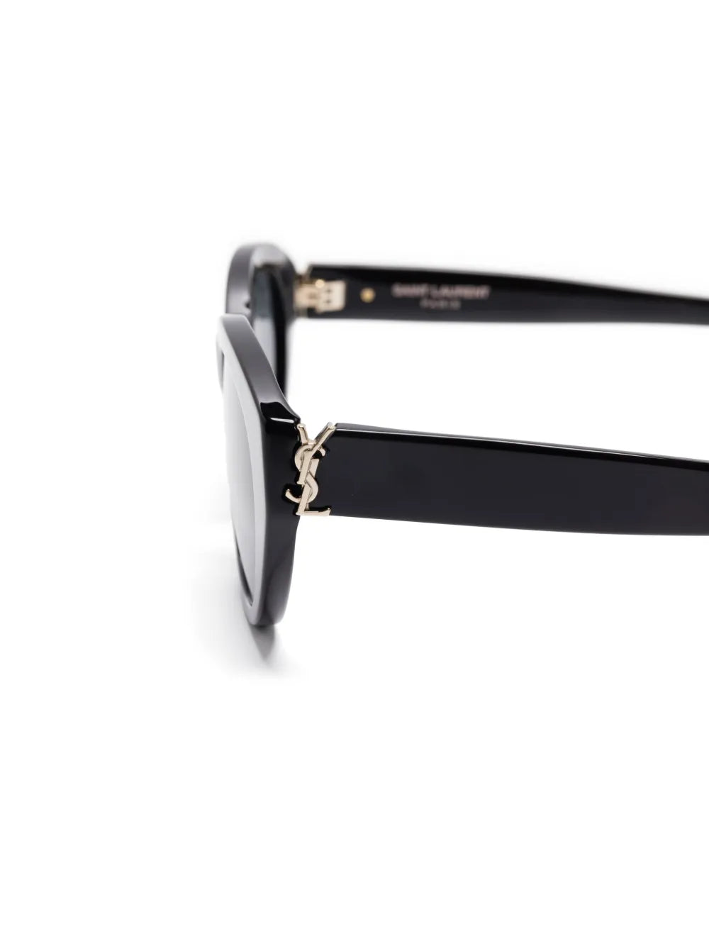 Saint Laurent Classic Cat-Eye Black Sunglasses – Glossy Acetate Frame