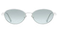 Dior Cannage R1U Round Sunglasses – Silver & Glacier Blue